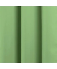 Rt Designers Collection Anchorage Blackout Grommet Curtain Panel 54" x 84" Sage