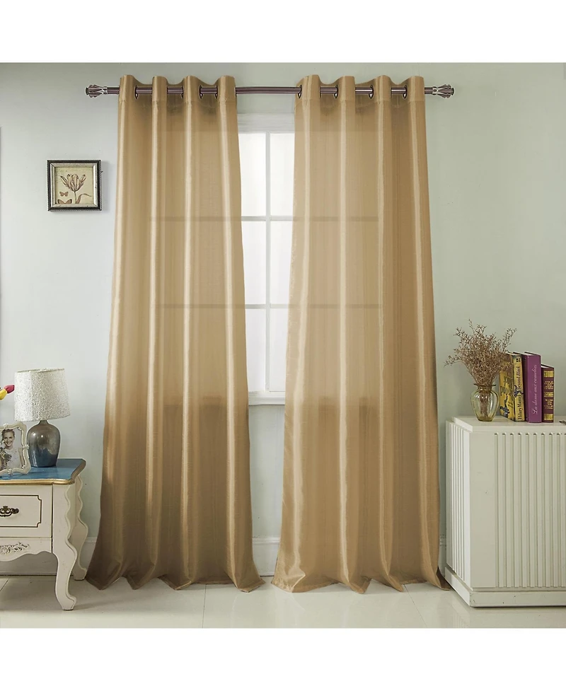 Rt Designer Collection Nancy Luxurious Modern Curtain Panel