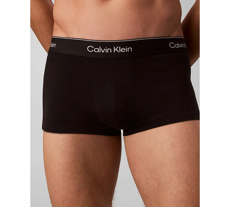 Calvin Klein Men's Icon Low-Rise Trunks, Pack of 3