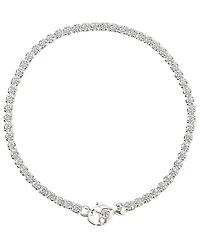 Giani Bernini Primavera Sterling Silver Cubic Zirconia Tennnis Bracelet