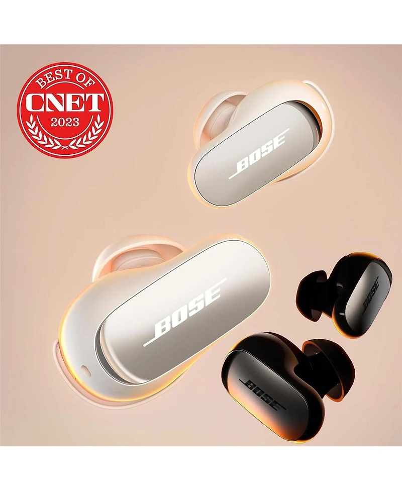 Bose QuietComfort Ultra Wireless Noise Cancelling Earbuds, Bluetooth with Spatial Audio and Noise Cancellation,