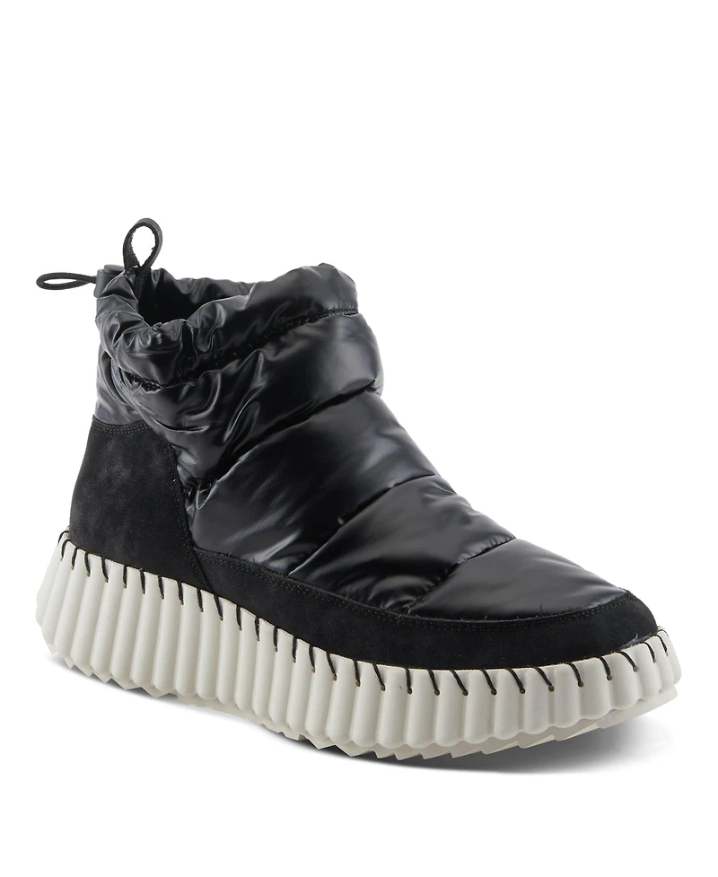 Patrizia Women's Bestinsnow Waterproof Metallic Down-Filled Sneaker Boot