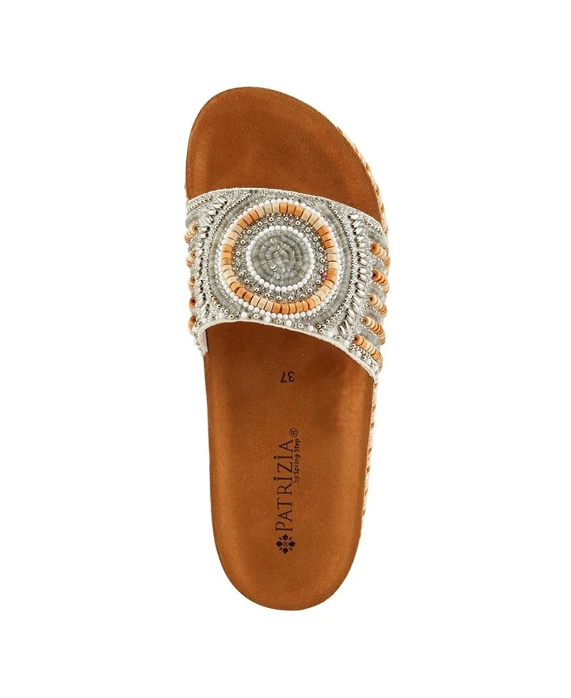 Patrizia Swirla Women's Slide Sandal with Cork Sole