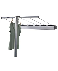 Household Essentials 3-Piece Clothesline Post Designed for the Household Essential 15 by 7-Inch Retractable Dryer