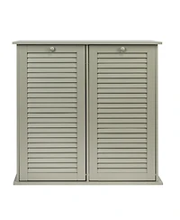 Household Essentials Tilt-out Cabinet Laundry Sorter with Shutter Front