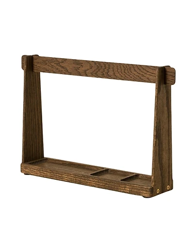 Uncommon Goods Save My Spot Red Oak Book Stand With Removable Bookmark