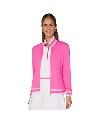 G Lifestyle Clothing Women's Rib Trim Jacket