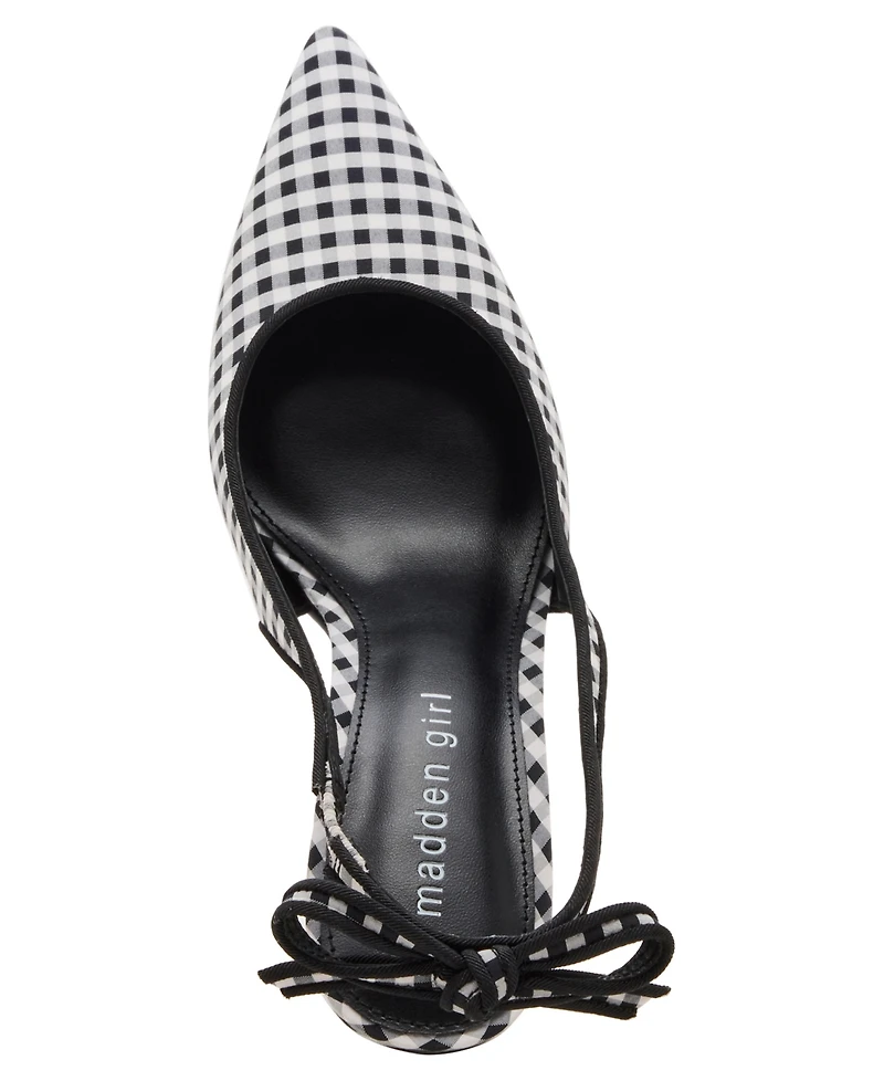 Madden Girl Women's Bizzy Slingback Bow Pumps