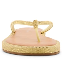 Madden Girl Women's Aaliyah Rhinestone Thong Flat Sandals