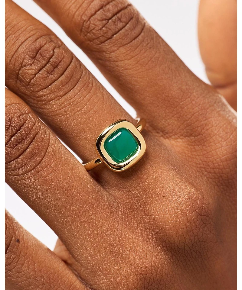 Ana Luisa Statement Ring - Clara Green Onyx