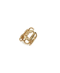 Retro Chic Roman Arc Golden Ring