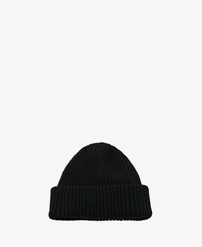 Mango Men's Rib-Knit Cotton Hat