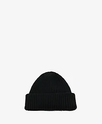 Mango Men's Rib-Knit Cotton Hat