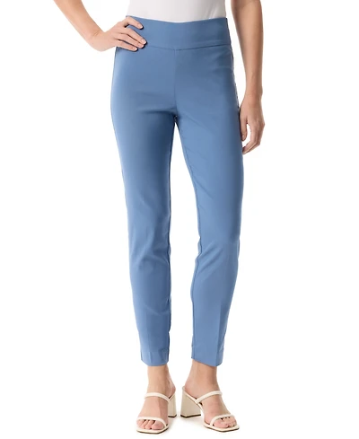Women's Tummy-Control Printed Pull-On Slim Trousers