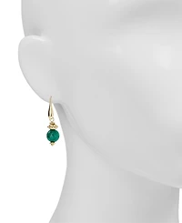 Patricia Nash Gold Plated Beaded Drop Earrings