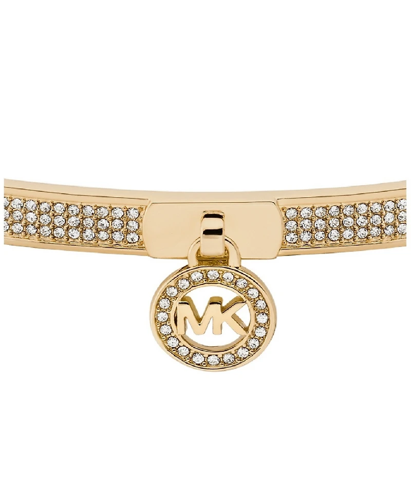 Michael Kors Pave Logo Bangle Bracelet