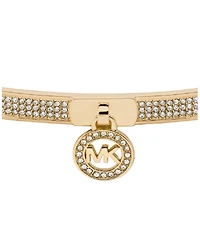 Michael Kors Pave Logo Bangle Bracelet