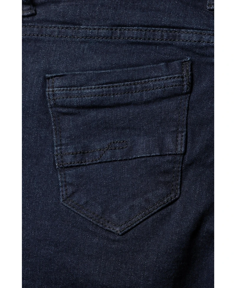 Cultura Little Boys Roll-Up Denim Shorts 2-Pack