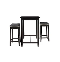 Linon Claridge 3Pc Counter Set