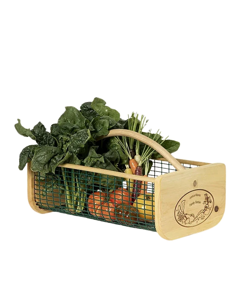 Uncommon Goods Gardener's Harvest Wire Mesh Basket