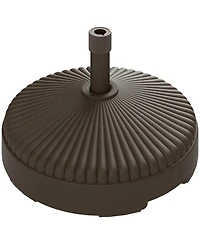 Slickblue Round Patio Umbrella Base Holder for Outdoor Umbrellas