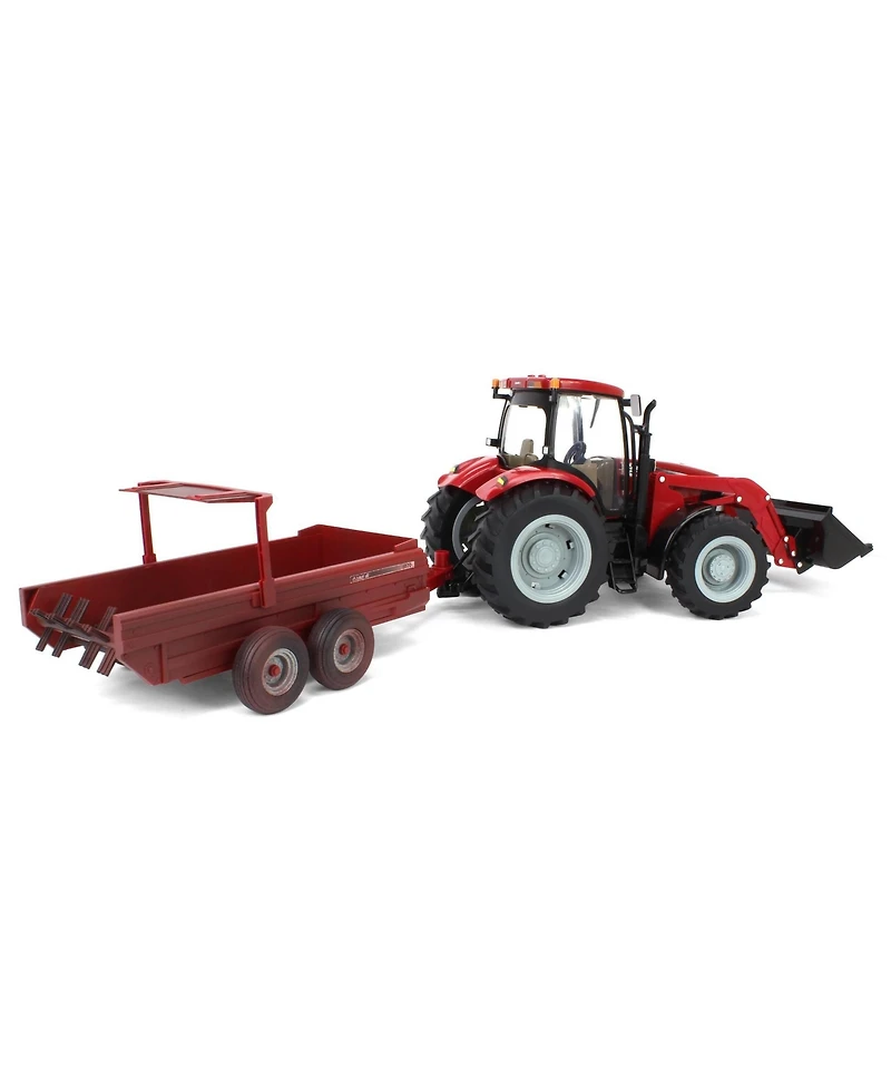 Ertl 1/16 Big Farm Case Ih Puma 195 Tractor with Loader & "Muddy" Spreader