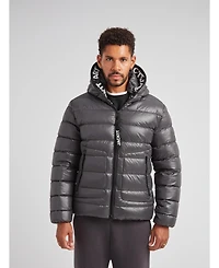 JACK1T Men's R4D Tramline Hooded Puffer Jacket