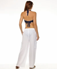 Raviya Women's Pull-On Cover-Up Cargo Pants