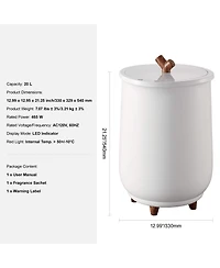 Ecooso Towel Warmers for Bathroom, Towel Warmer Bucket Auto Shut Off for Spa Fits up to 3 Oversized Bath Towels, Blankets, Clothes, Bathrobes