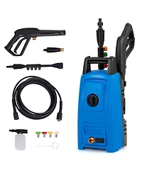 Sugift 1900 Psi 1.8 Gpm Electric Pressure Washer with 4 Quick Connect Nozzles
