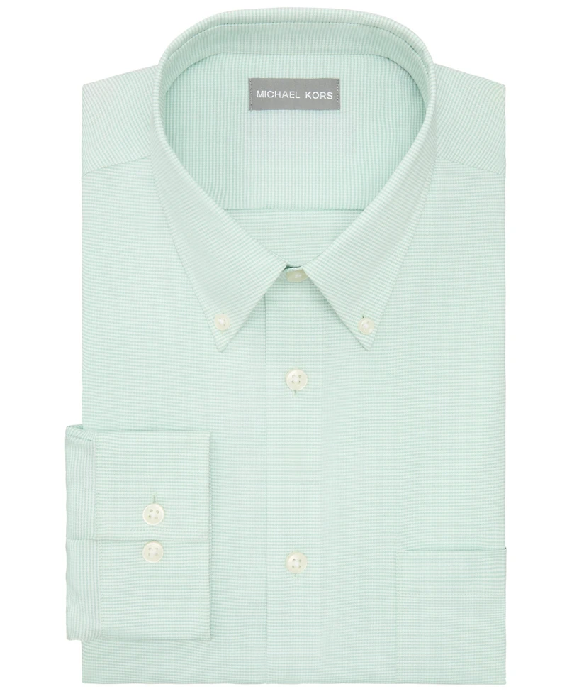 Michael Kors Men's Regular-Fit Long-Sleeve Dress Shirt