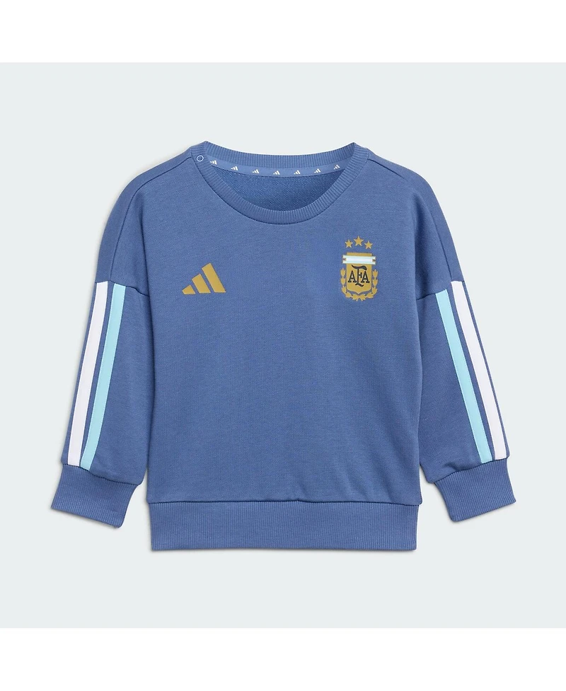 Adidas Toddler Blue Argentina National Team Fifa x World Cup Alphaskin Jogger Set