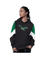 Women's Black Philadelphia Eagles Scrimmage Hoodie