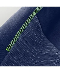 Men's Navy Minnesota Timberwolves Back Door Cut Play Defender Full-Zip Hoodie