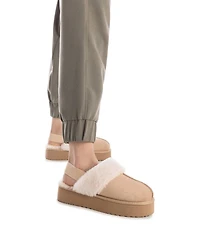 Xti Women's Suede Casual Slingback Clogs