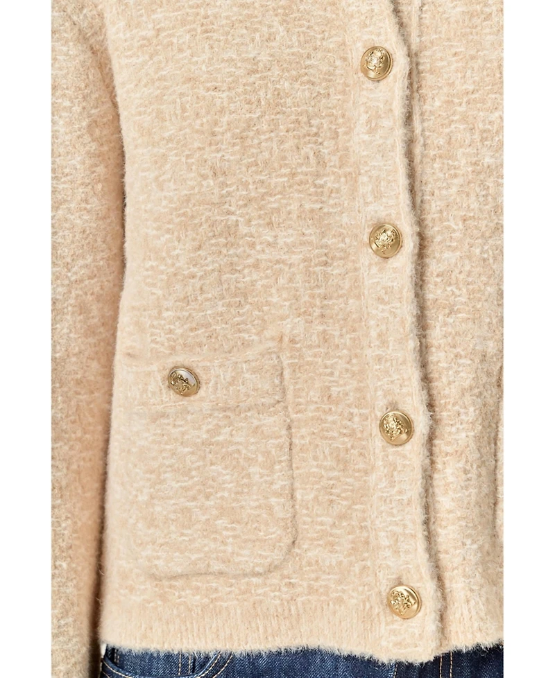 English Factory Women's Textured Cardigan