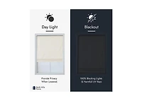 Shadisfy Polyester Pueblo 100% blackout Roman Blind