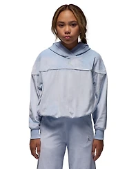 Jordan Girls 7-16 Mountainside Long Sleeves Pull-On Hoodie