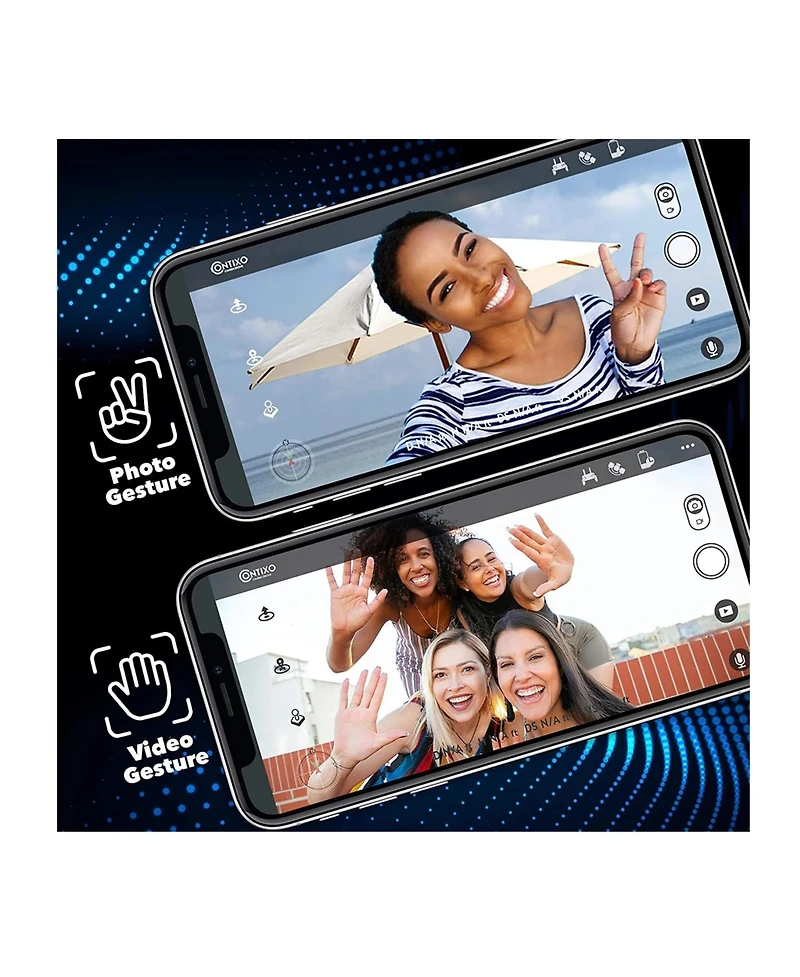 Contixo F21 Drone with 1080P Camera - Brushless Motor, Rc Foldable Quad copter Obstacle Avoidance, Follow Me, Altitude Hold, Headless Mode