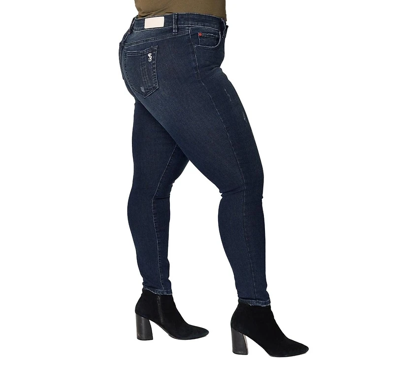 Slink Jeans Women's Denim Mid Rise Skinny