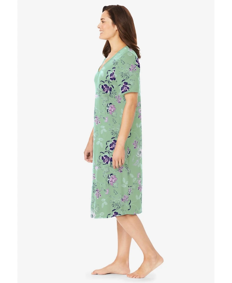 Dreams & Co. Women's Short T-Shirt Lounger