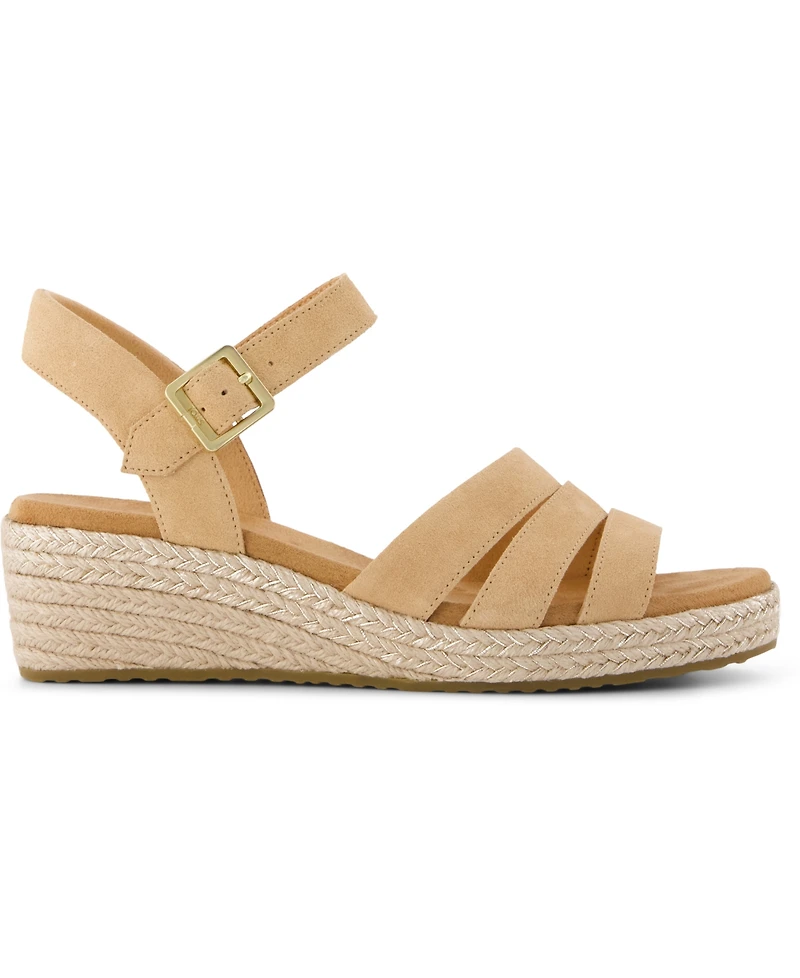 Toms Women's Julia Open Toe Wedge Sandals