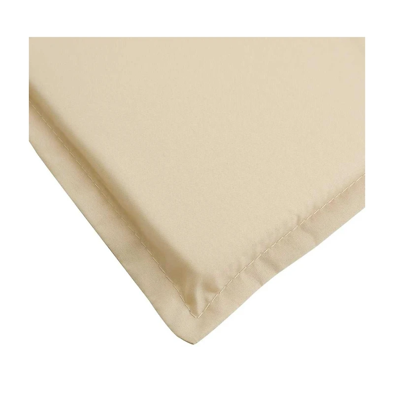 vidaXL Set of 1 Sun Lounger Cushion fabric 70.9" x 23.6" x 1.6