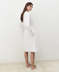 Mango Women's Embroidery Detail Cotton Gown