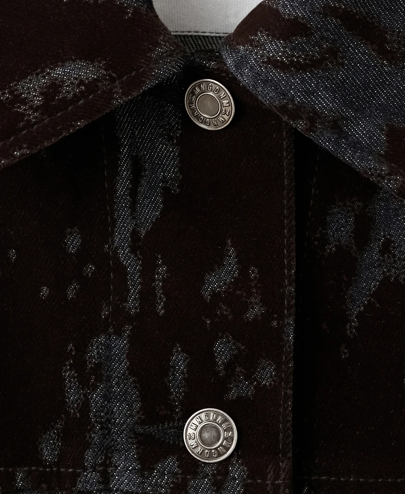 Mango Women's Devore Denim Jacket