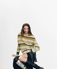 Mango Women's Semi-Transparent Alpaca Sweater