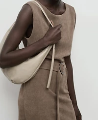 Mango Women's Belt Knit Dress