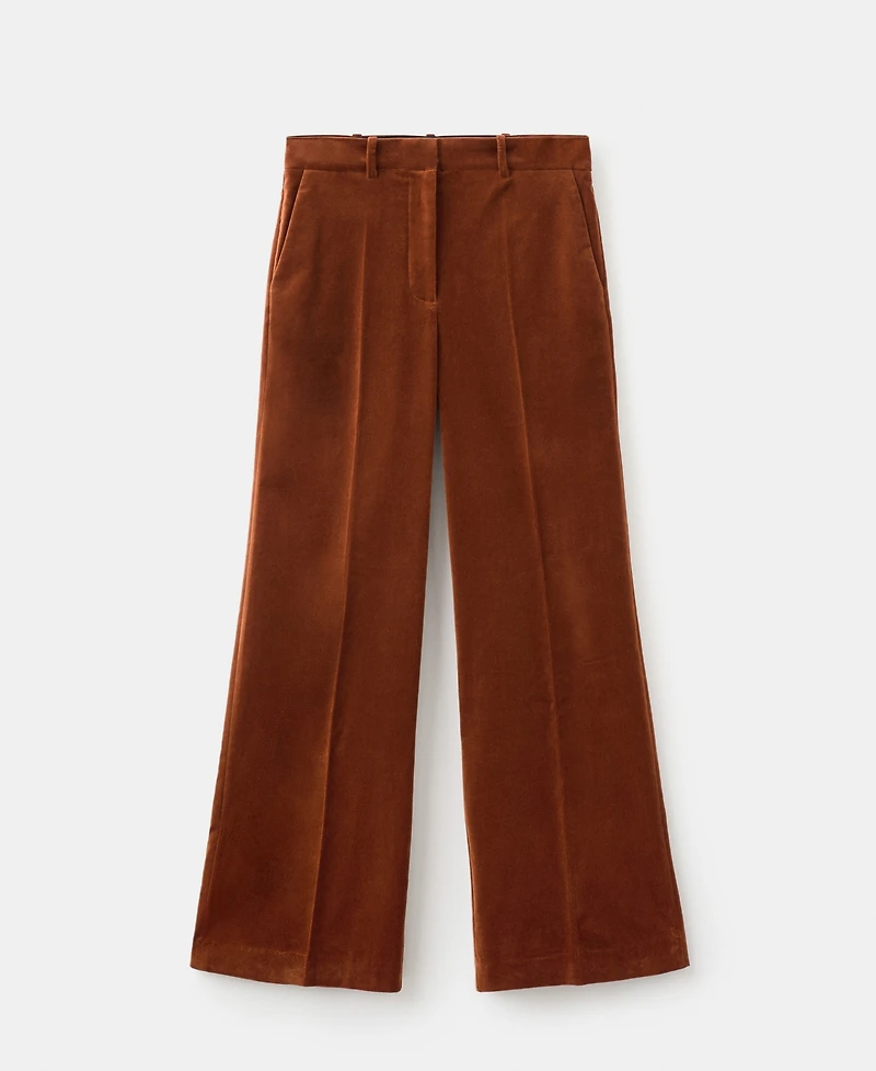 Mango Women's Velvet Suit Pants