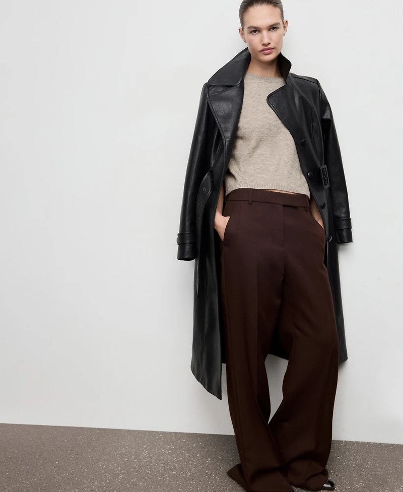 Mango Women's Short-Sleeved Knitted Sweater