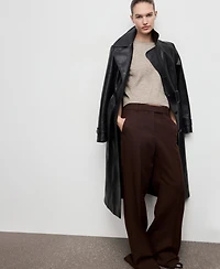 Mango Women's Short-Sleeved Knitted Sweater